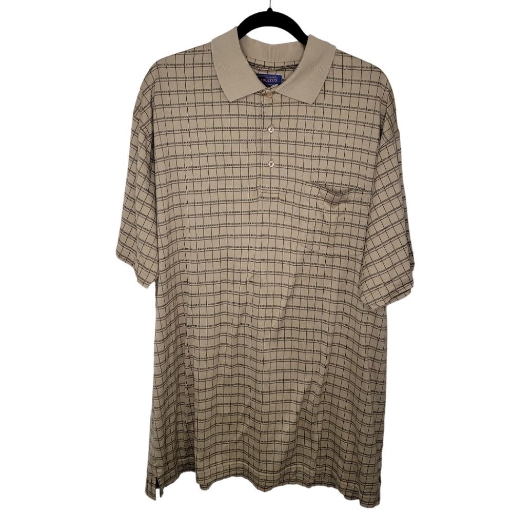 Pendleton Men's plaid polo shirt top Size XXL